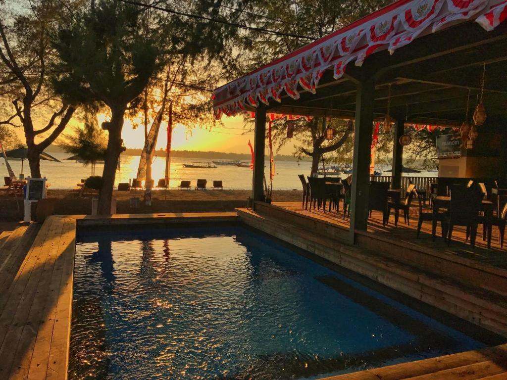 Good Heart Otel Gili Trawangan Dış mekan fotoğraf