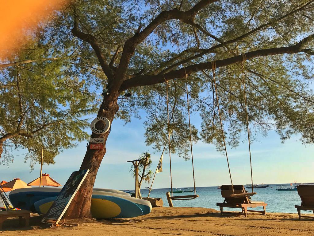 Good Heart Otel Gili Trawangan Dış mekan fotoğraf