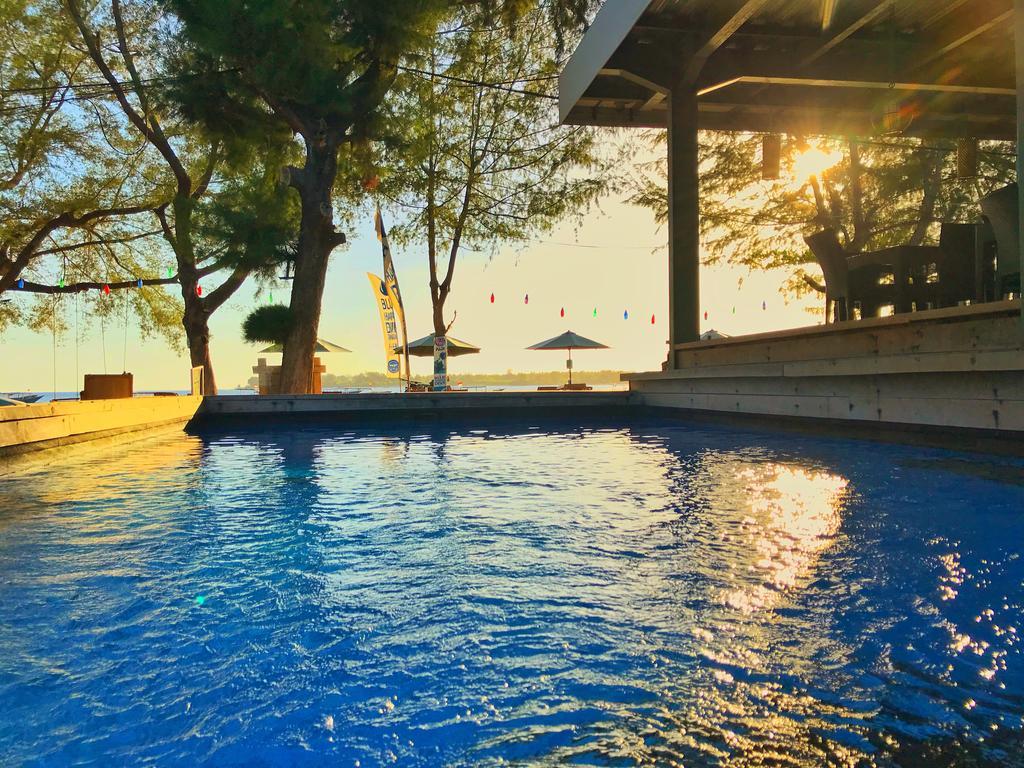 Good Heart Otel Gili Trawangan Dış mekan fotoğraf